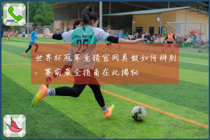 世界杯冠军竞猜官网真假如何辨别，赛前最全指南在此揭秘