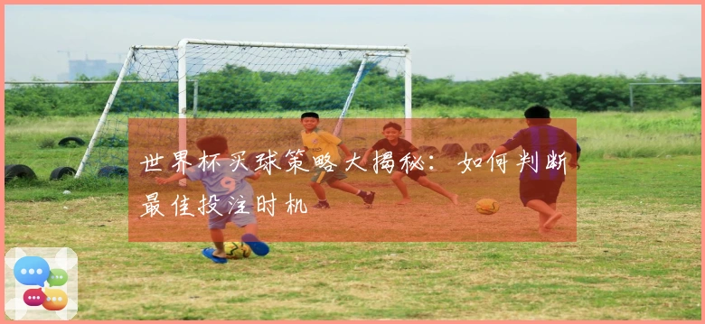 世界杯买球策略大揭秘：如何判断最佳投注时机